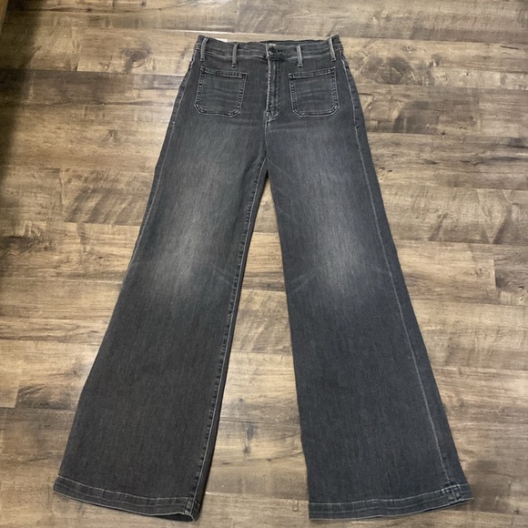MOTHER Gray Flare Jeans - Picture 6 of 14